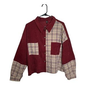 Patchwork shackett “Shein” sz 3X